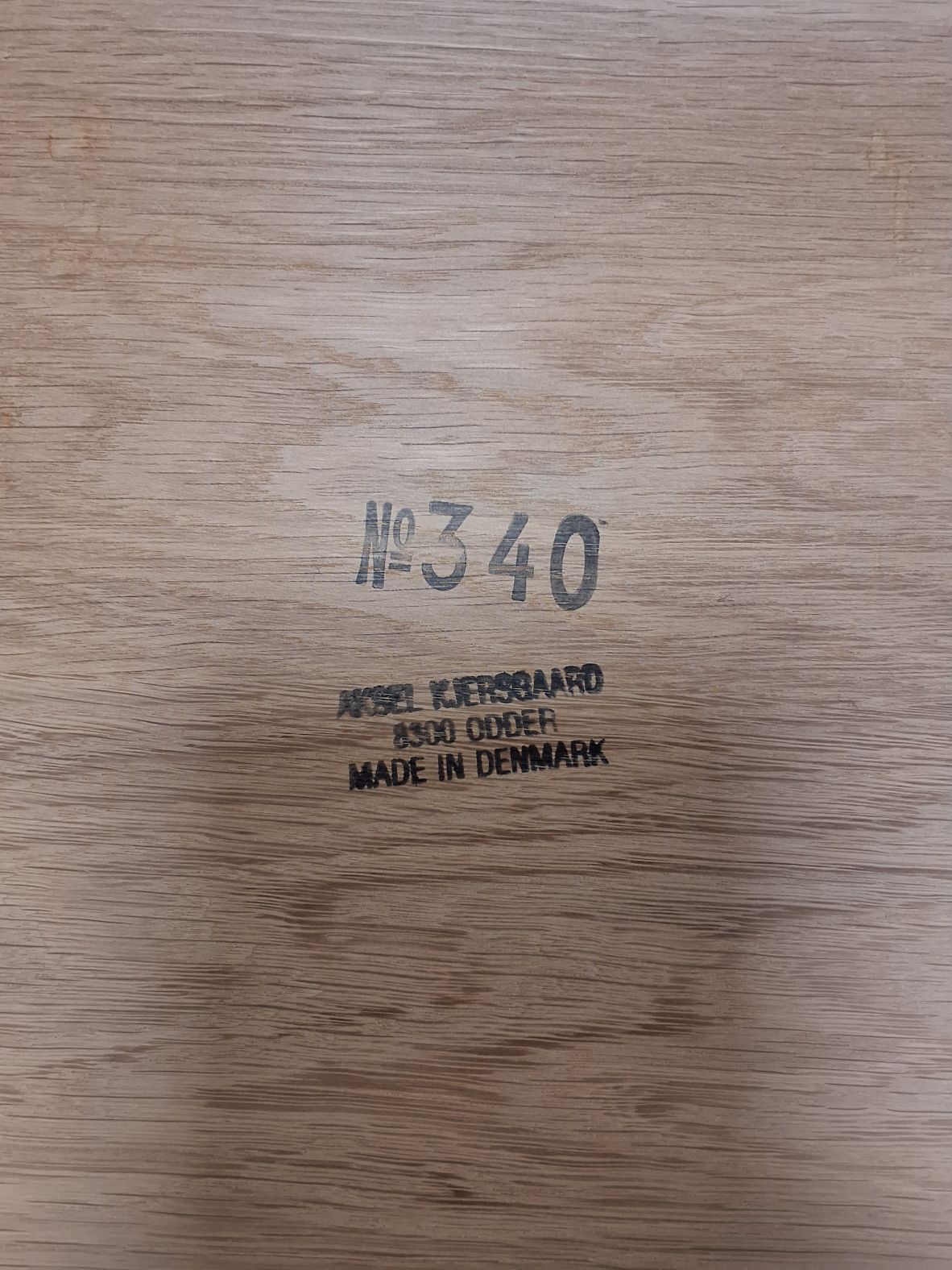 Aksel Kjærsgaard skrivebord